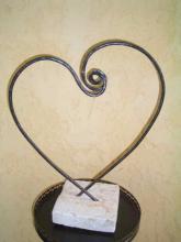 Heart Vine Sculpture by Normal Gitzen